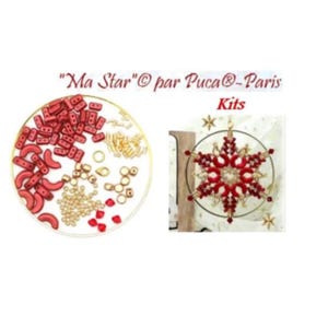 Ma Star Ornament Kit - Les Perles par Puca*See Color Choices*See Description for more details