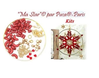 Ma Star Kit - Arcos, Piros par Puca, *See Color Choices* Pattern will be mailed with kit purchase, see Description for more details