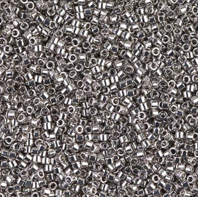 DB0038 11/0 Palladium Plated Miyuki Delica - Etsy