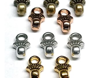 Cymbal Pilos 8/0 Bead Ending, 012326 - 4 pieces or 24 pieces