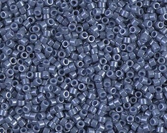 DB0267-1 11/0 Opaque Blueberry Luster Miyuki Delica