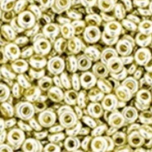 11/0 Demi Round Galvanized Aluminum, PermaFinish Toho 2.2mm, PF558-5 grams