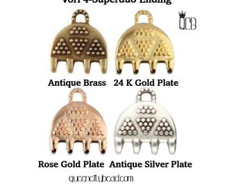 Cymbal Vori SuperDuo Ending, 013804, Choose your color and quantity-2 pieces
