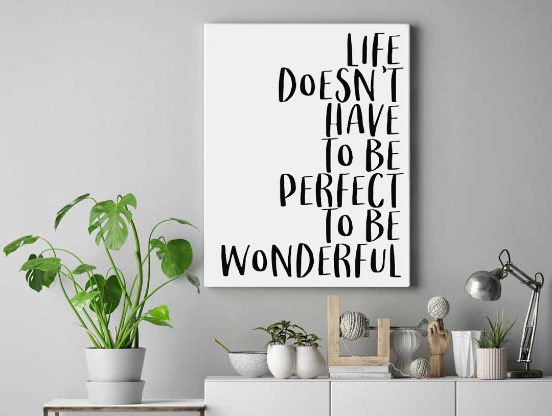 Canvas Quote Motivational Quote Life Quotes Life - Etsy
