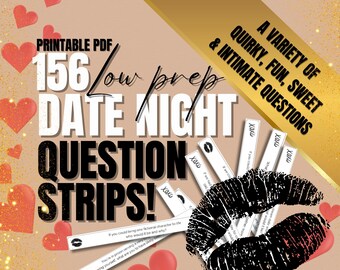 Date Night Questions: 150+ Fun Couple Prompts (Printable PDF)