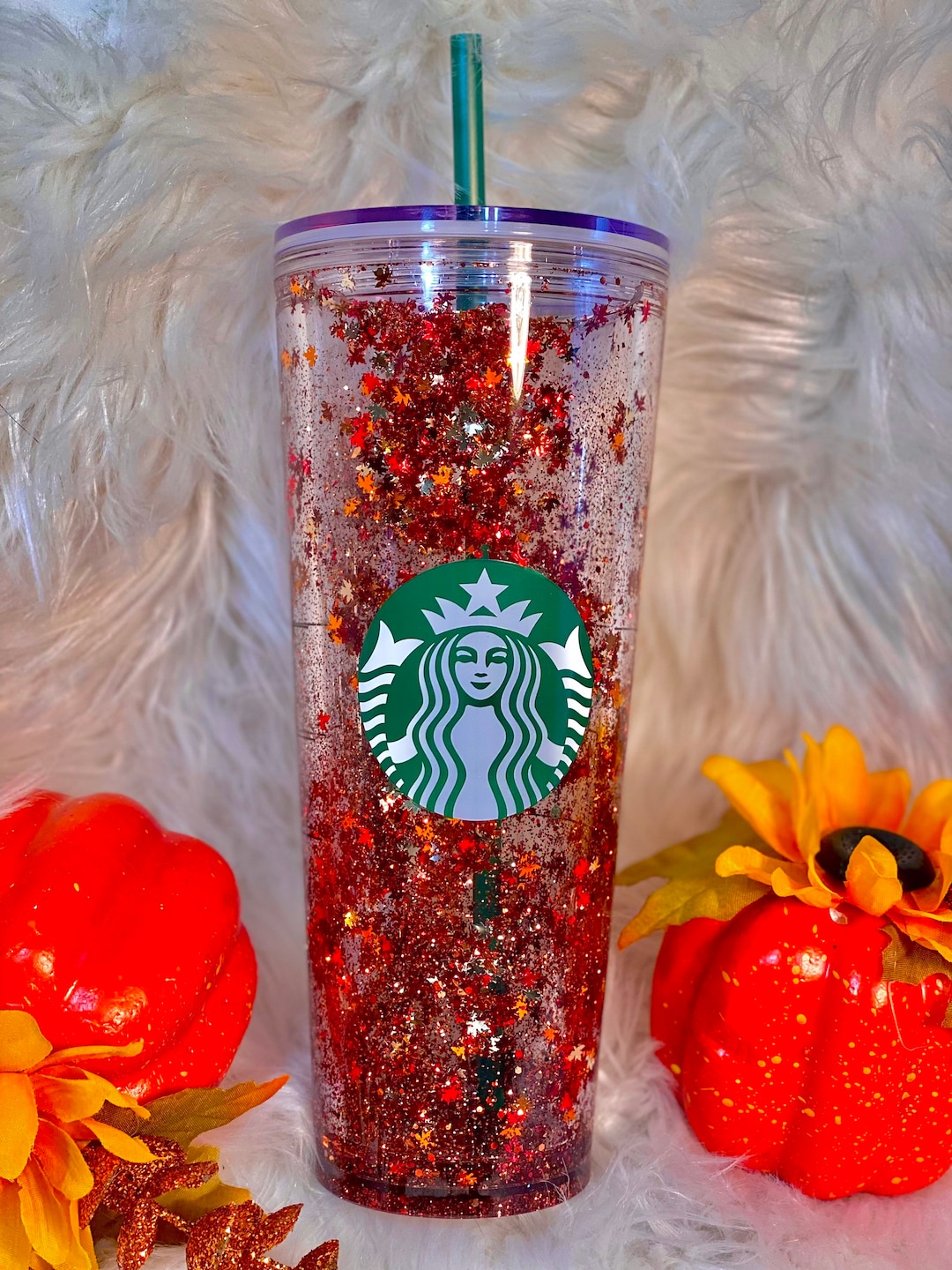 Starbucks Tumbler Valentines Glitter Snowglobe Liquid Filled and perso – My  Life in Colors