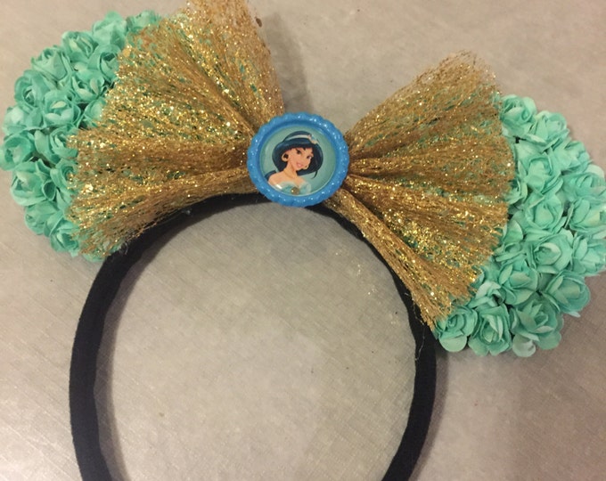 Jasmine Disney Ears Etsy