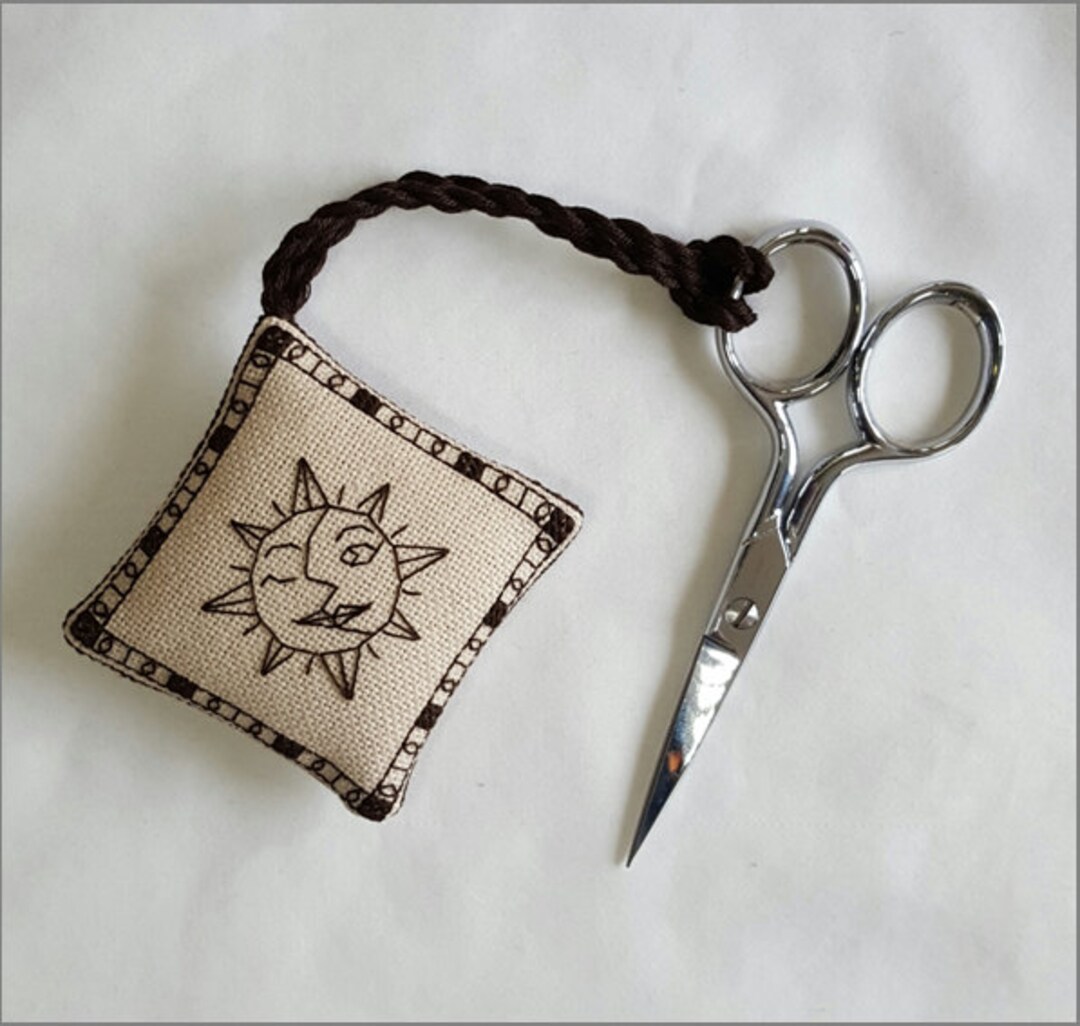 Sun/moon With Anchor Scissor Fob Cross Stitch Pattern Only. Etsy