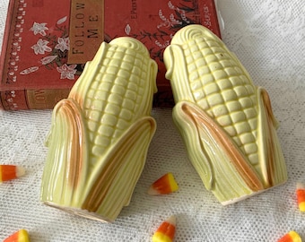 Vintage Ceramic Mouse in Corn Cob PEPPER Shaker Only -1950s Japan