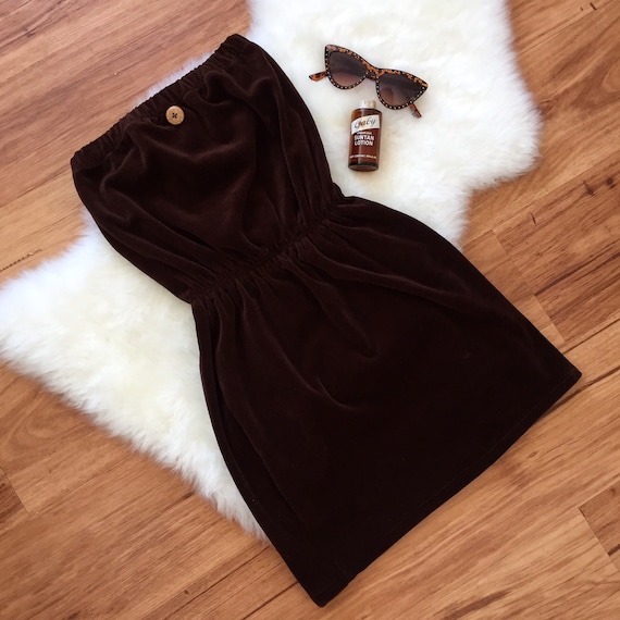 white christmas dresses Jluxlabel | Chocolate Summer in Capri Dress | Size Xs