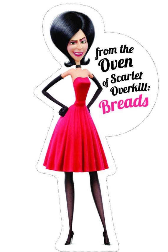 despicable me lady in red dress Minion Birthday Party / Party Made