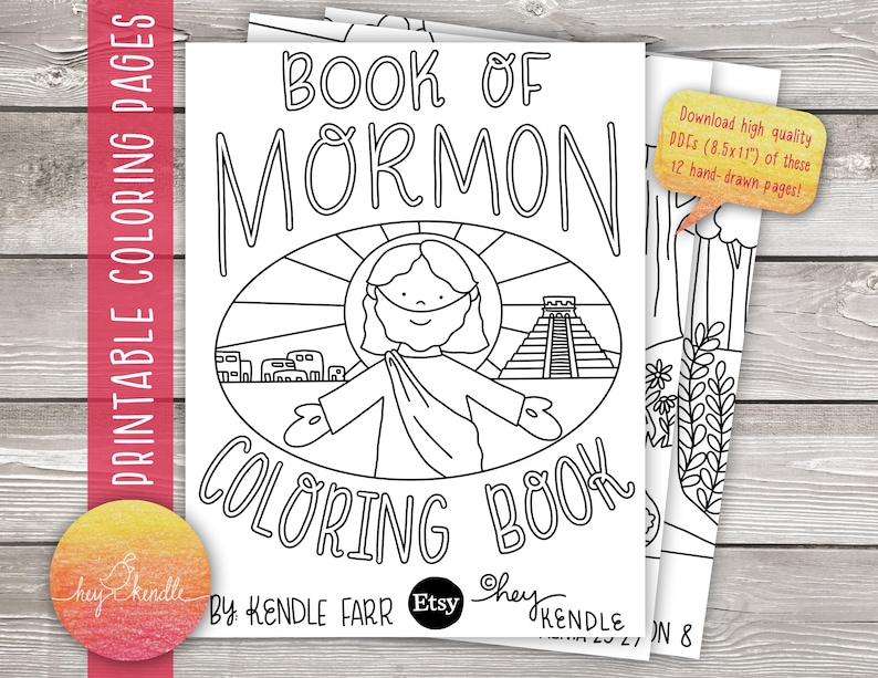 Book of Mormon Coloring Pages - Il 794xN.6316398990 3gg1 