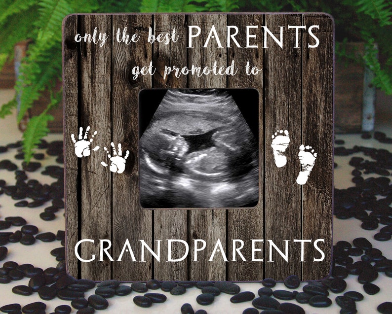 Grandparents Birth Announcement FrameFree Shipping Personalized Birth Announcement New Grandparent Frame Cute Birth Announcements