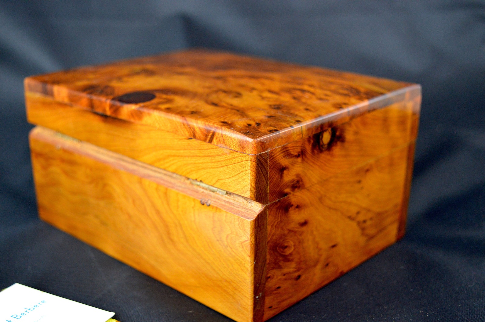 Thuya wooden box natural solid cedar wood box wooden jewelry Etsy