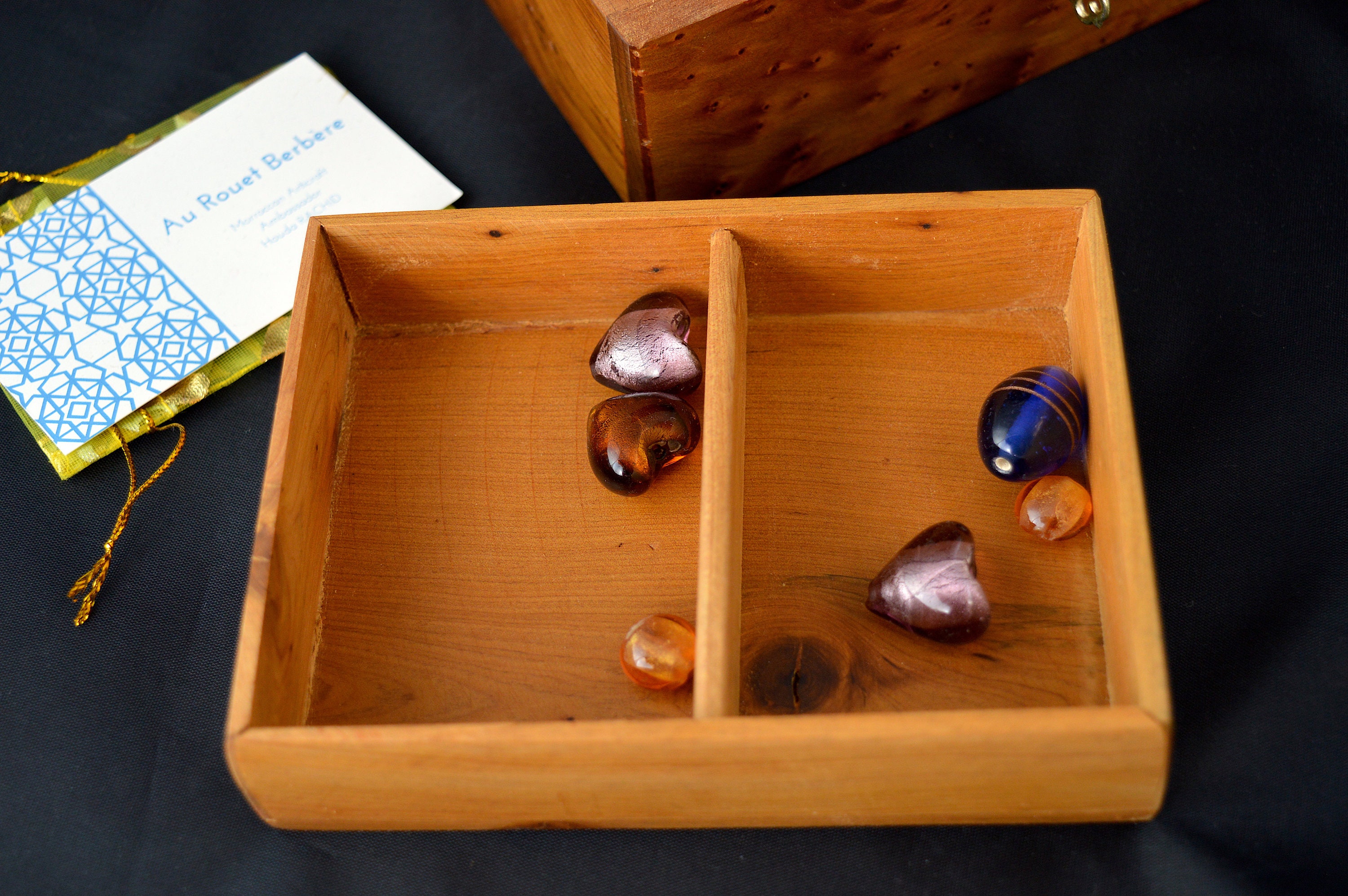 Thuya wooden box natural solid cedar wood box wooden jewelry Etsy