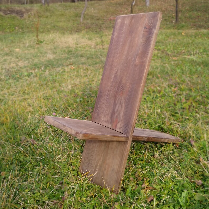 Gartenmöbel Holzstuhl Viking Stuhl Handgefertigter | Etsy