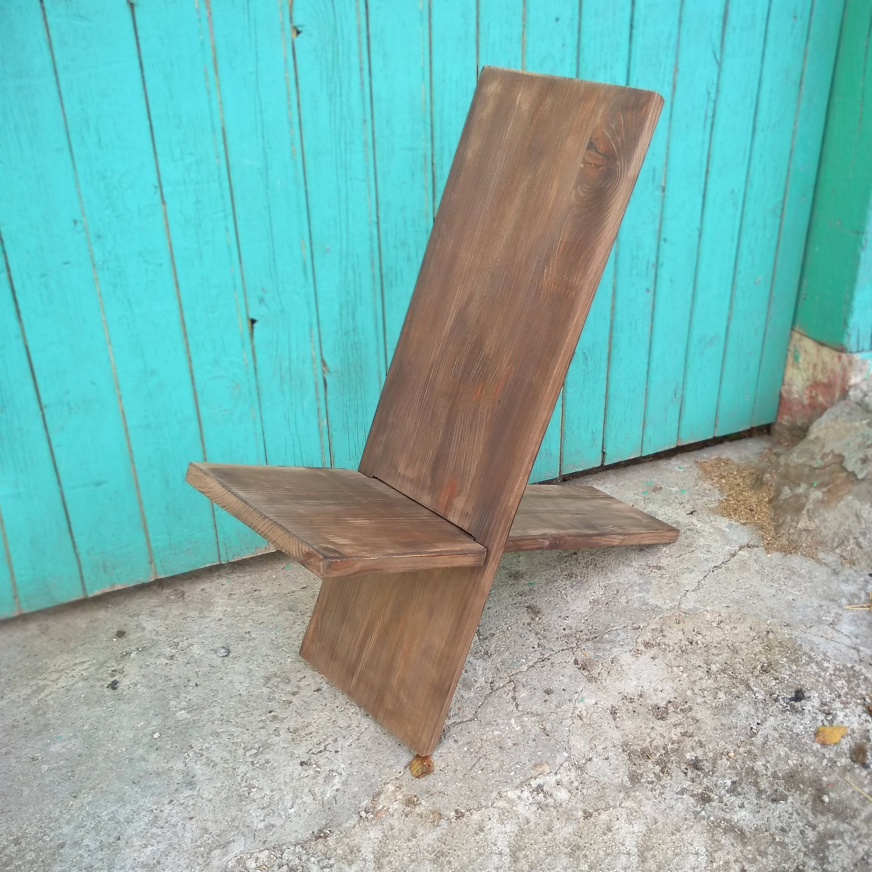 Viking chair Stargazer chair Foldable wooden chair Two Etsy