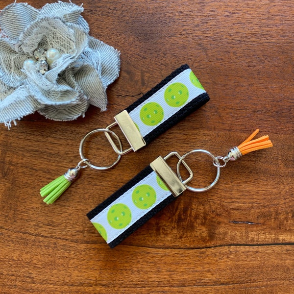 Pickleball Mini Key Fob Gift for Her