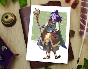 Arte de personaje de D&D personalizado: Retrato de cuerpo entero (descarga digital)