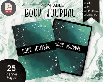 Planificador diario de estrellas cósmicas: Seguimiento de lectura (PDF)