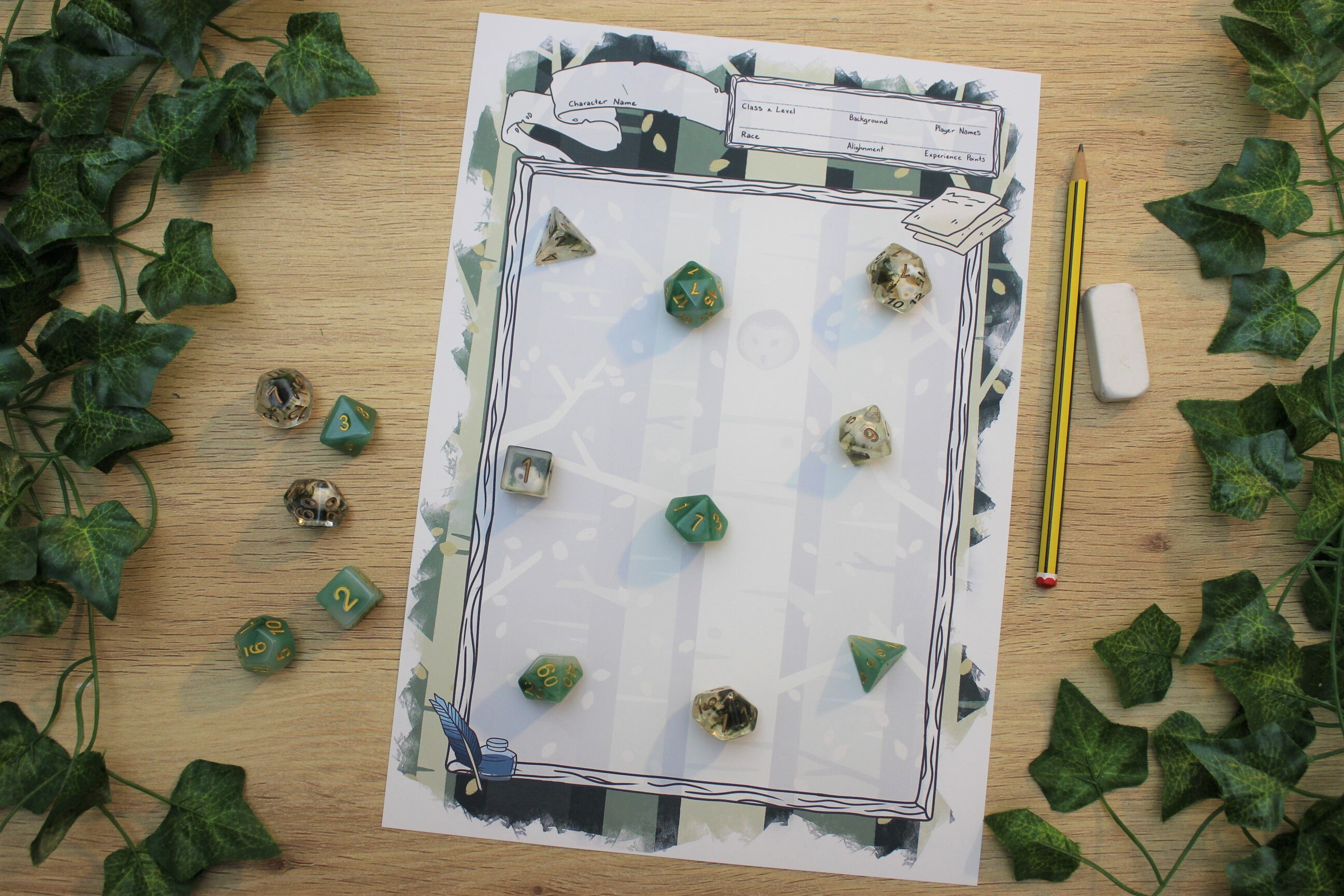 Ranger Themed Character Sheets - Dungeons and Dragons 5E - Etsy