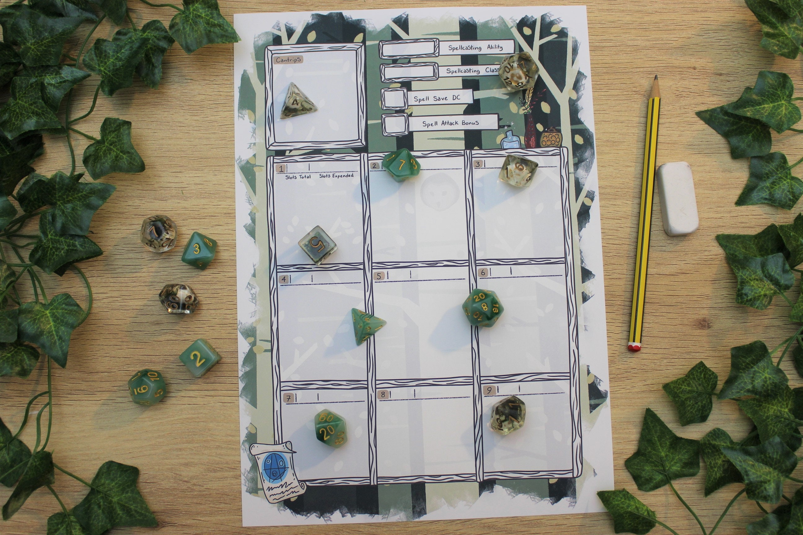 Ranger Themed Character Sheets - Dungeons and Dragons 5E - Etsy