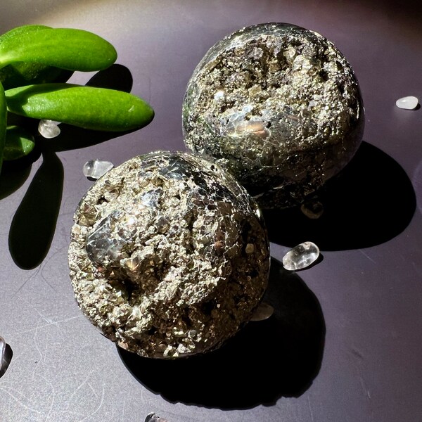 Sphère en pyrite au choix 2 pouces