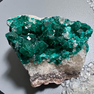 Dioptase Cluster 2&quot; Gemstone Cabinet Specimen