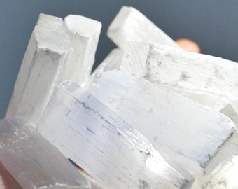 Selenite Sticks bulk offer, White Gypsum Crystals, Satin Spar Stones