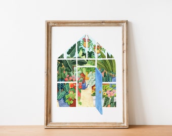 Greenhouse Art Print