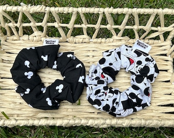Mickey Mouse Scrunchies, Mickey Scrunchies, Disney Scrunchies, Disney Hair, Disney Vacation, Scrunchie Set, Mickey Scrunchie, Scrunchies