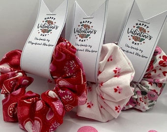 Coleteros de San Valentín, Regalo para ella, Regalo de San Valentín, Lazos para el pelo, Coleteros, Regalo del día de San Valentín, Día de San Valentín, Regalo para el profesor, San Valentín