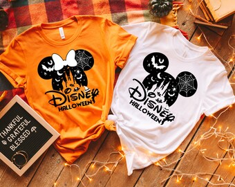 Chemise d’Halloween Disney, Chemise d’Halloween, Chemise Disney, Chemise de voyage Disney, Chemise d’Halloween Disney familiale, Chemise Disney familiale, Chemise familiale