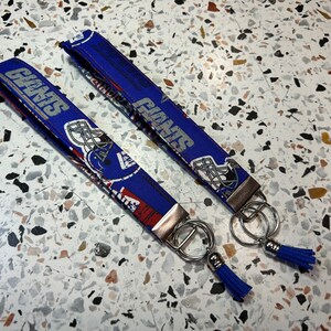 Ny Giants Keychain Etsy
