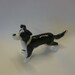 Border Collie, a beautiful gift for all lovers of this dog breed or collector of glass figures.Handmade by me.