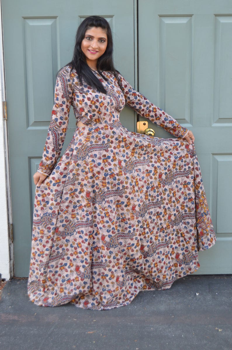 kalamkari maxi gowns