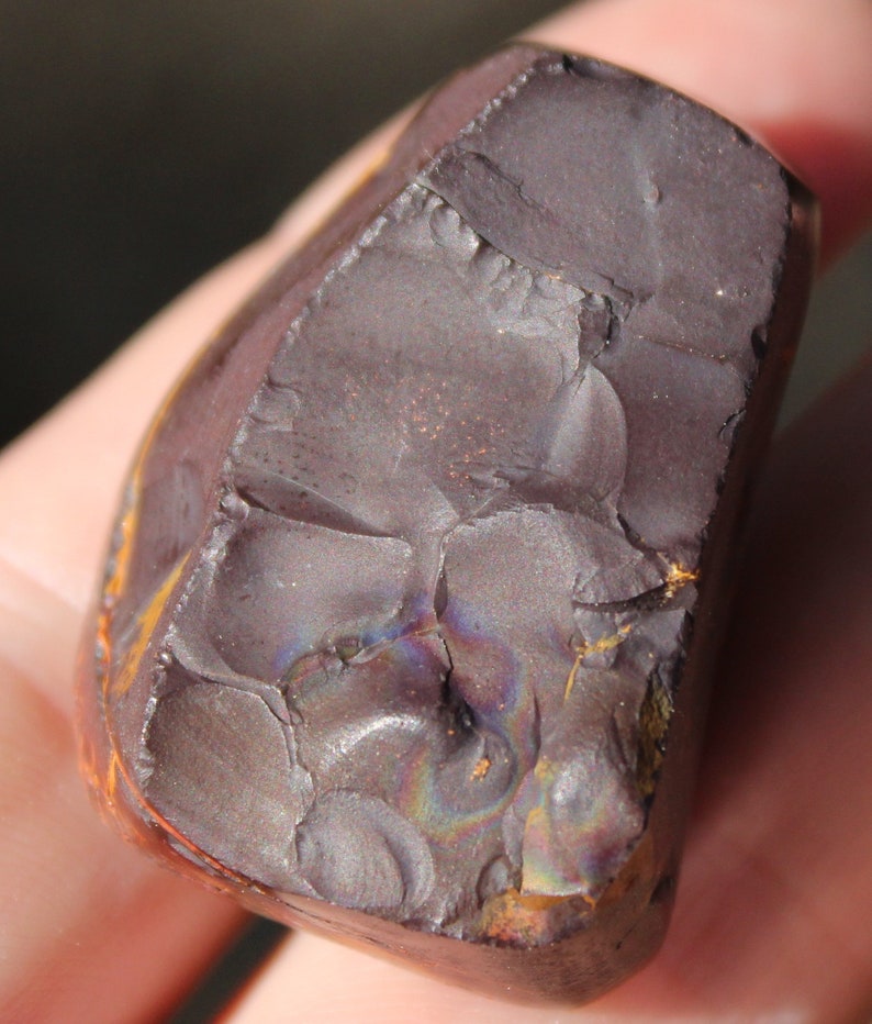boulder opal cabochon
