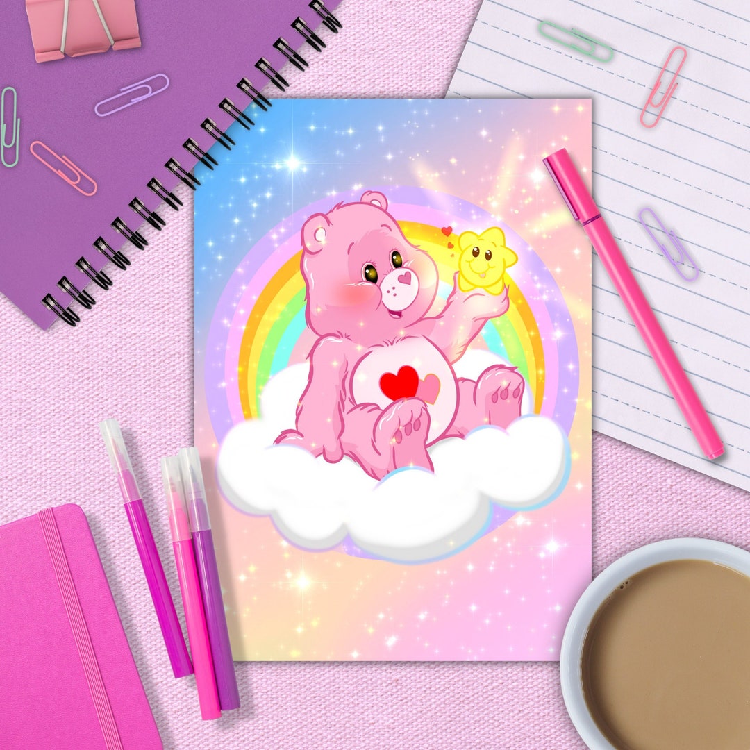 Care Bears Print, Art Prints, Small Prints, Fantasy Prints, 5 X 7