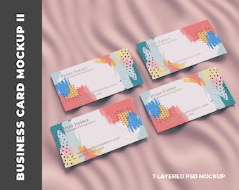 Business Card MockUp 2
