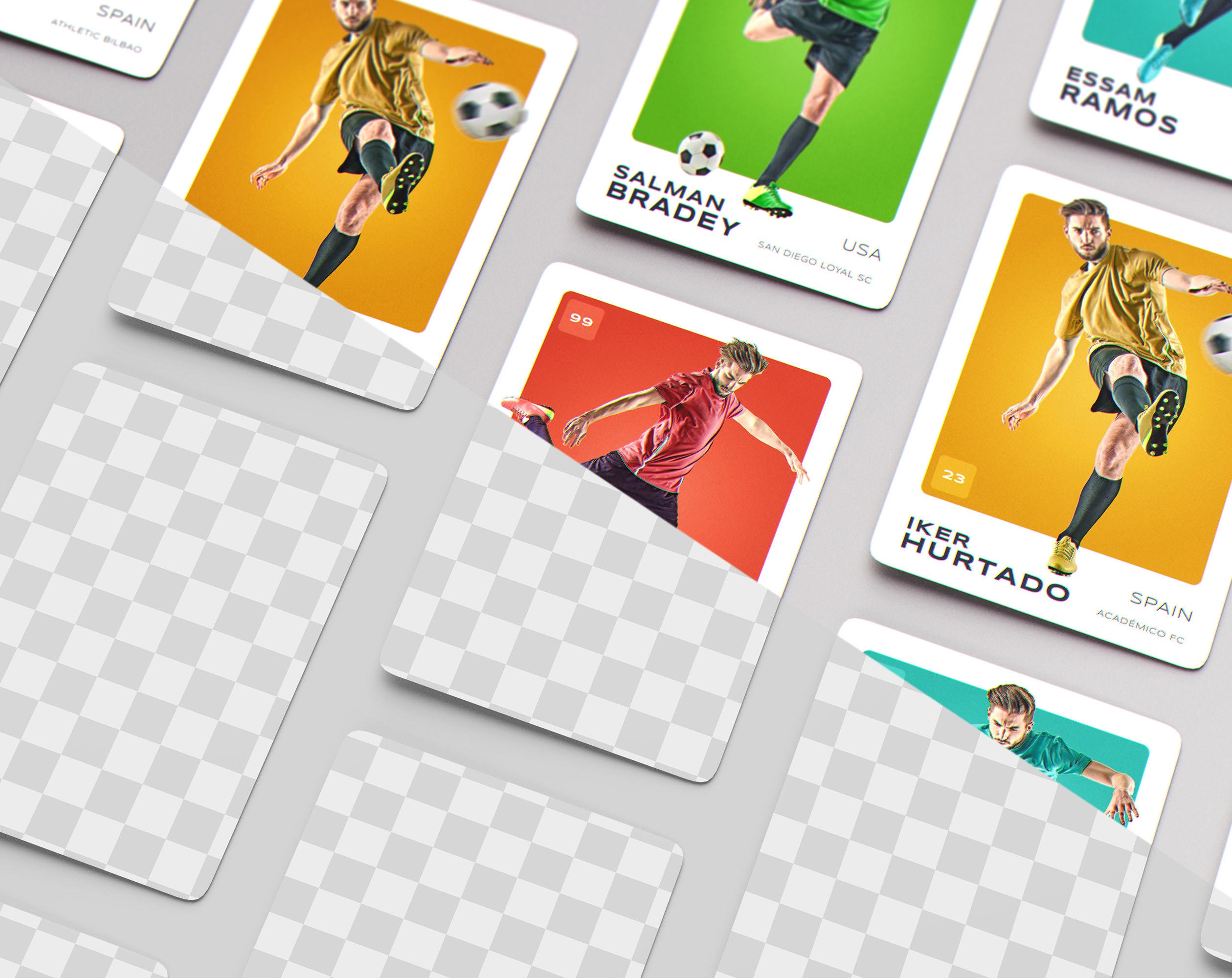 Trading Cards Mockup - Etsy