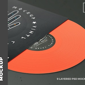 Vinyl Album MockUp
