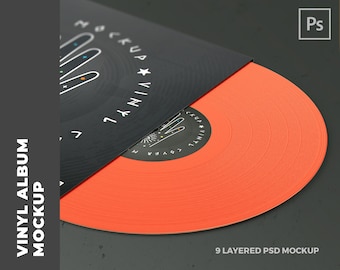 Vinyl Album MockUp