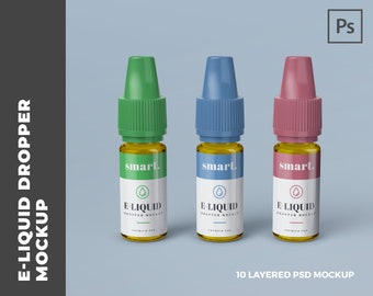 E-liquid Dropper MockUp