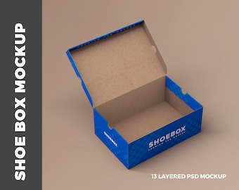 Shoe Box MockUp
