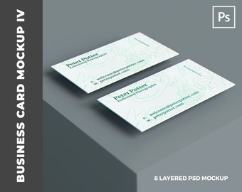 Business Card MockUp 4