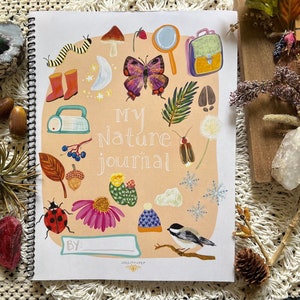 Diario de la naturaleza Estudio de la naturaleza Charlotte Mason Cuaderno de naturaleza para niños que educan en casa Escuela de naturaleza PDF digital