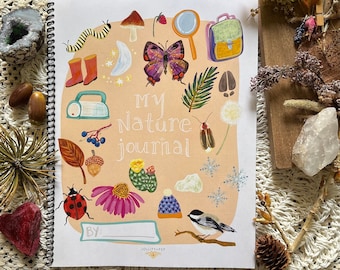Nature Journal  Nature Study Charlotte Mason  Homeschool  Child Nature Notebook Nature School Digital PDF