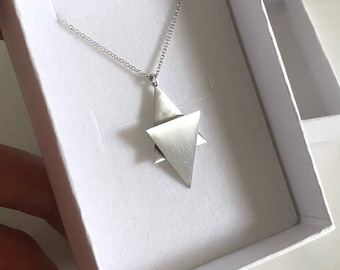 Star of David Necklace, silver Magen David Necklace, Jewish Jewelry, Jewish Star, Jewish Necklace, David star necklace, serling silver