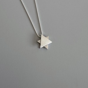 Star of David Necklace, Magen David Necklace, Jewish Jewelry, Jewish Star, Jewish Necklace, David star necklace, serling silver, jewish gift