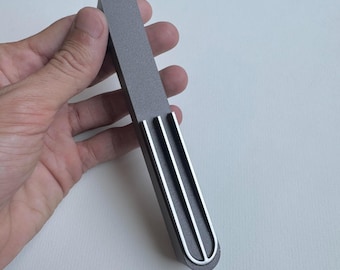 Dark grey Mezuzah, Mezuzah case, Judaica gift, Modern mezuzah, Judaica, Home decor judaica gift, Judaica wall art, Jewish gifts, Wedding gif
